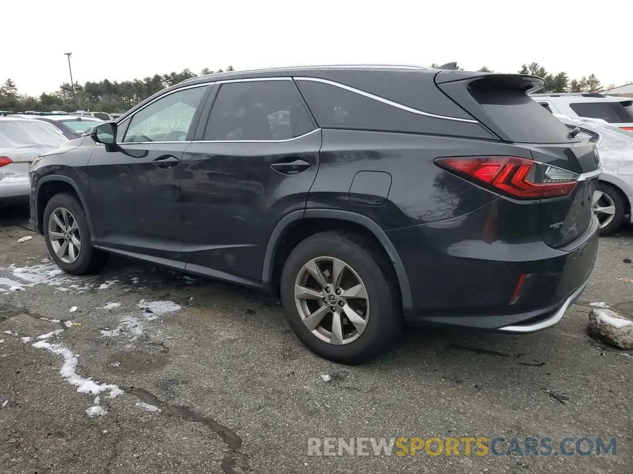 2 Photograph of a damaged car JTJDZKCAXK2017030 LEXUS RX350 2019