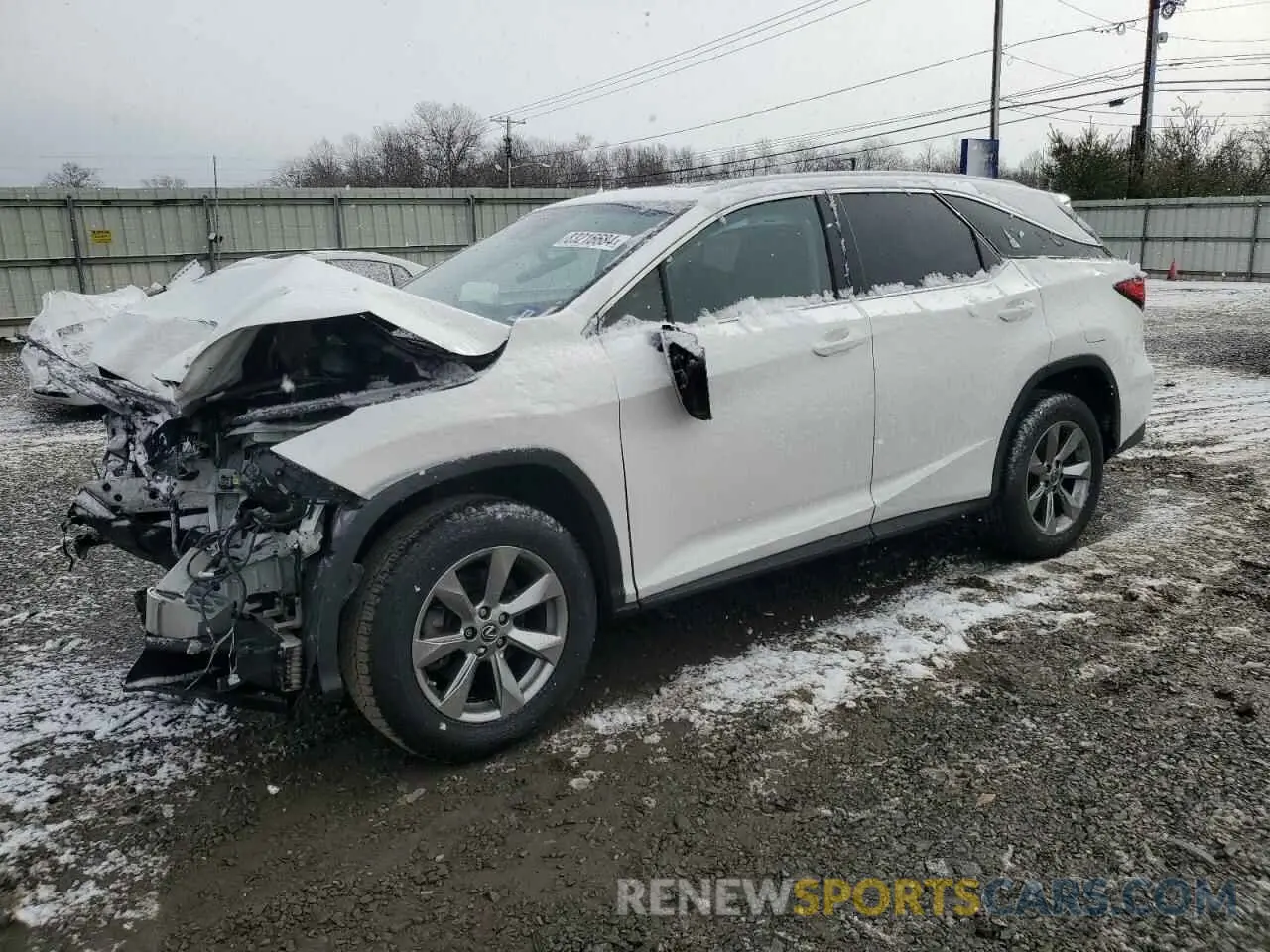 1 Photograph of a damaged car JTJDZKCAXK2020347 LEXUS RX350 2019