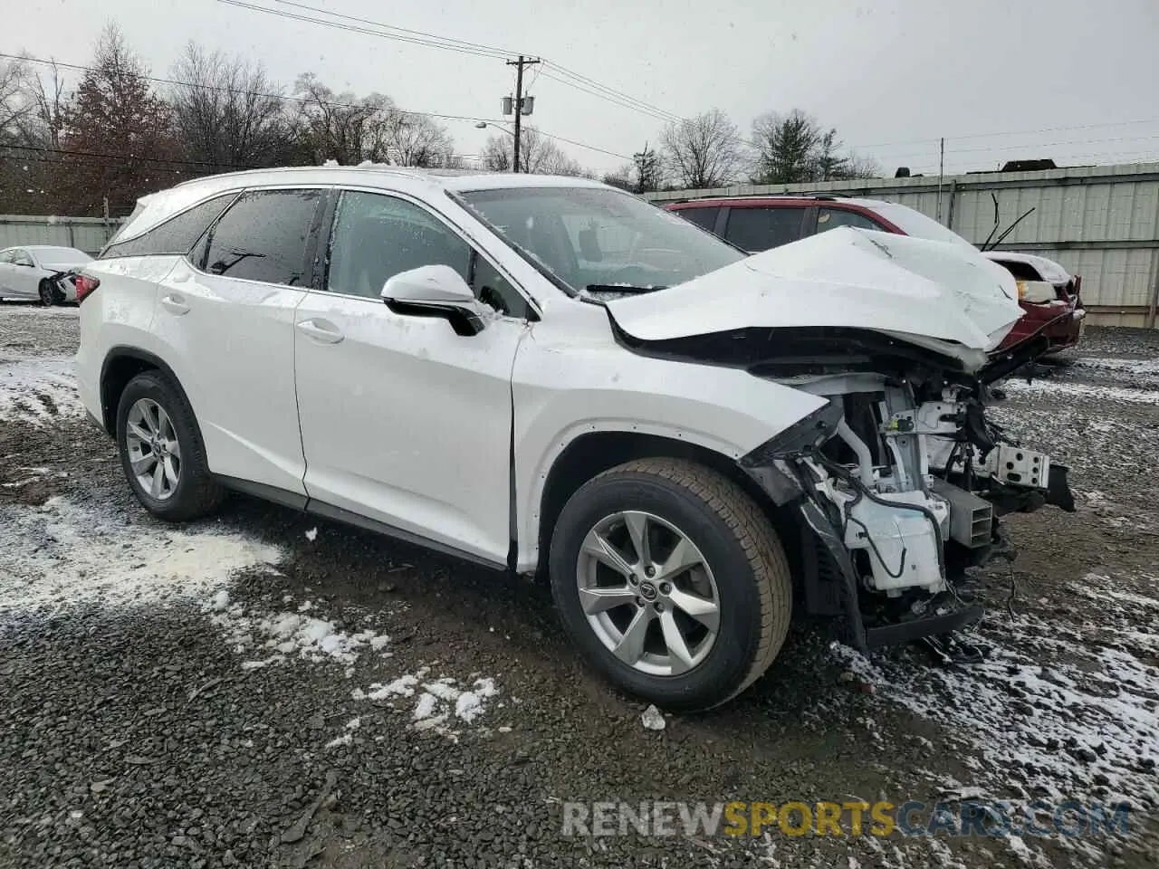4 Photograph of a damaged car JTJDZKCAXK2020347 LEXUS RX350 2019