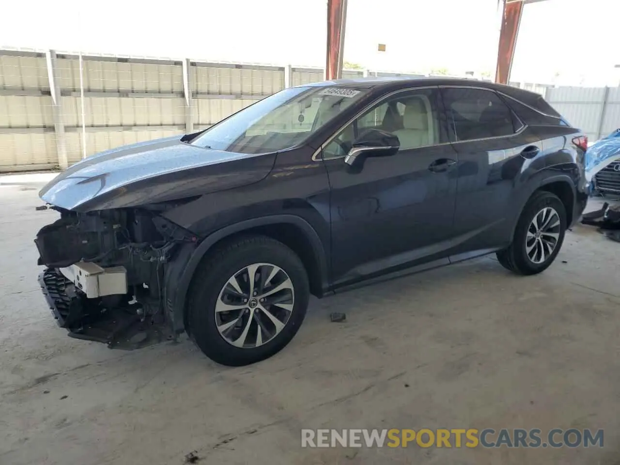 1 Photograph of a damaged car 2T2AZMAA0LC155615 LEXUS RX350 2020