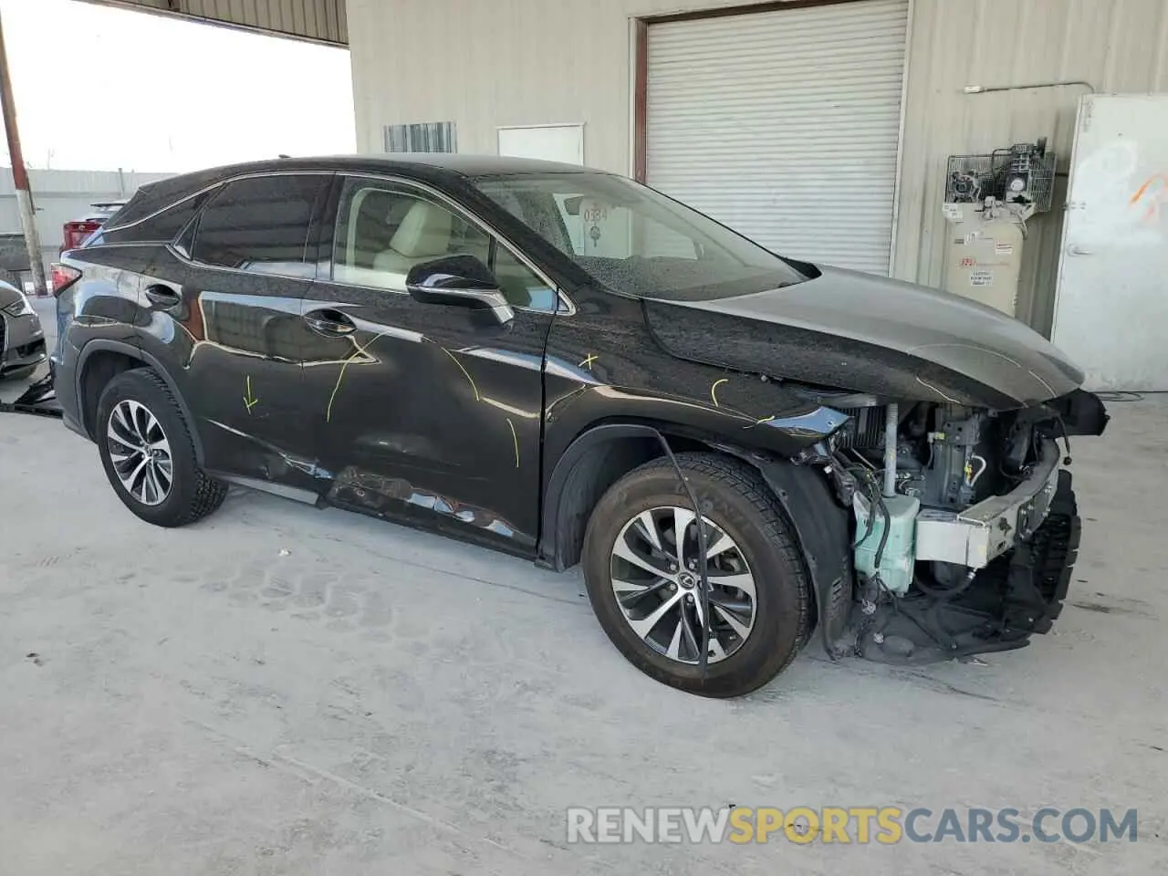 4 Photograph of a damaged car 2T2AZMAA0LC155615 LEXUS RX350 2020