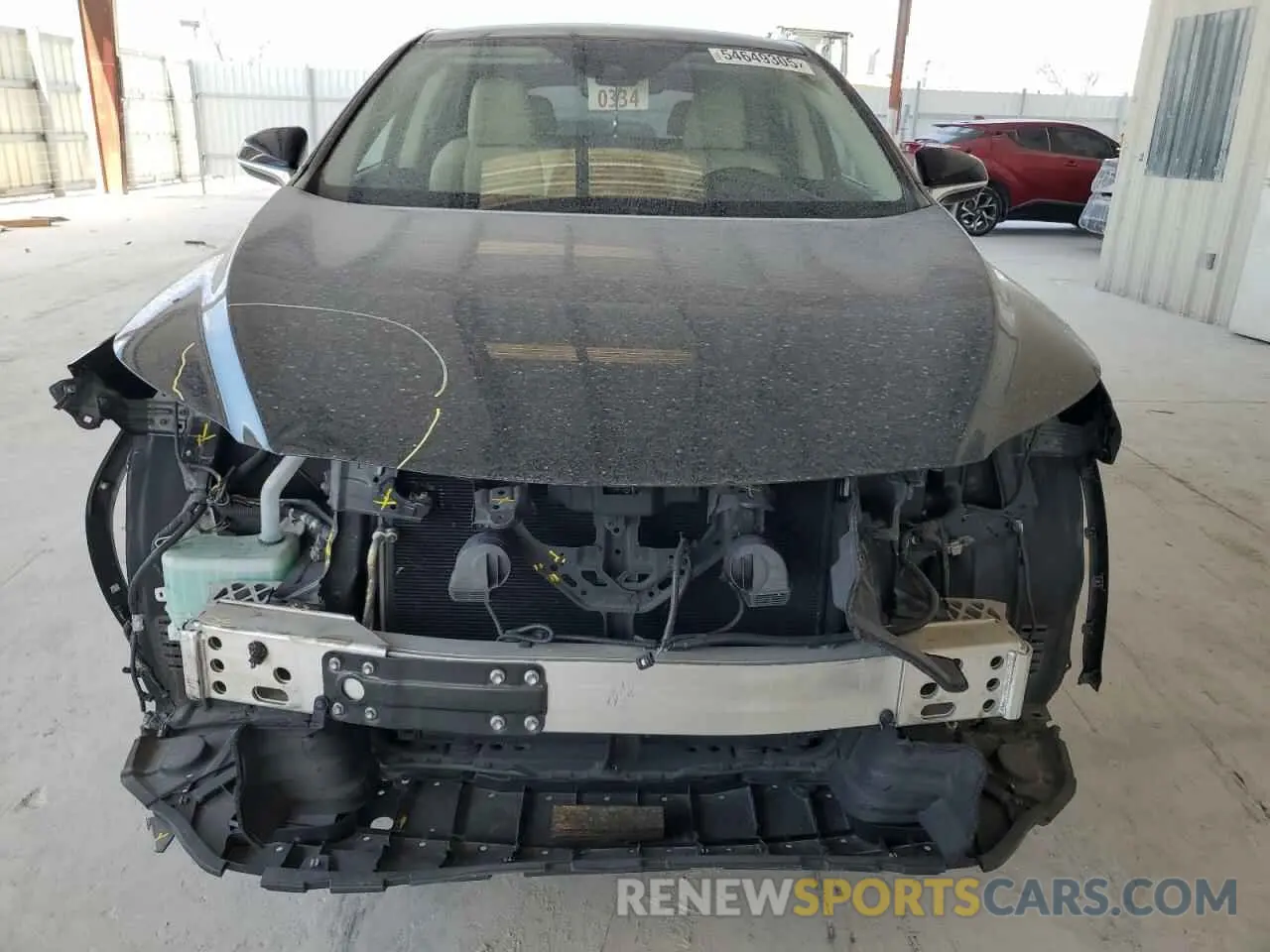 5 Photograph of a damaged car 2T2AZMAA0LC155615 LEXUS RX350 2020