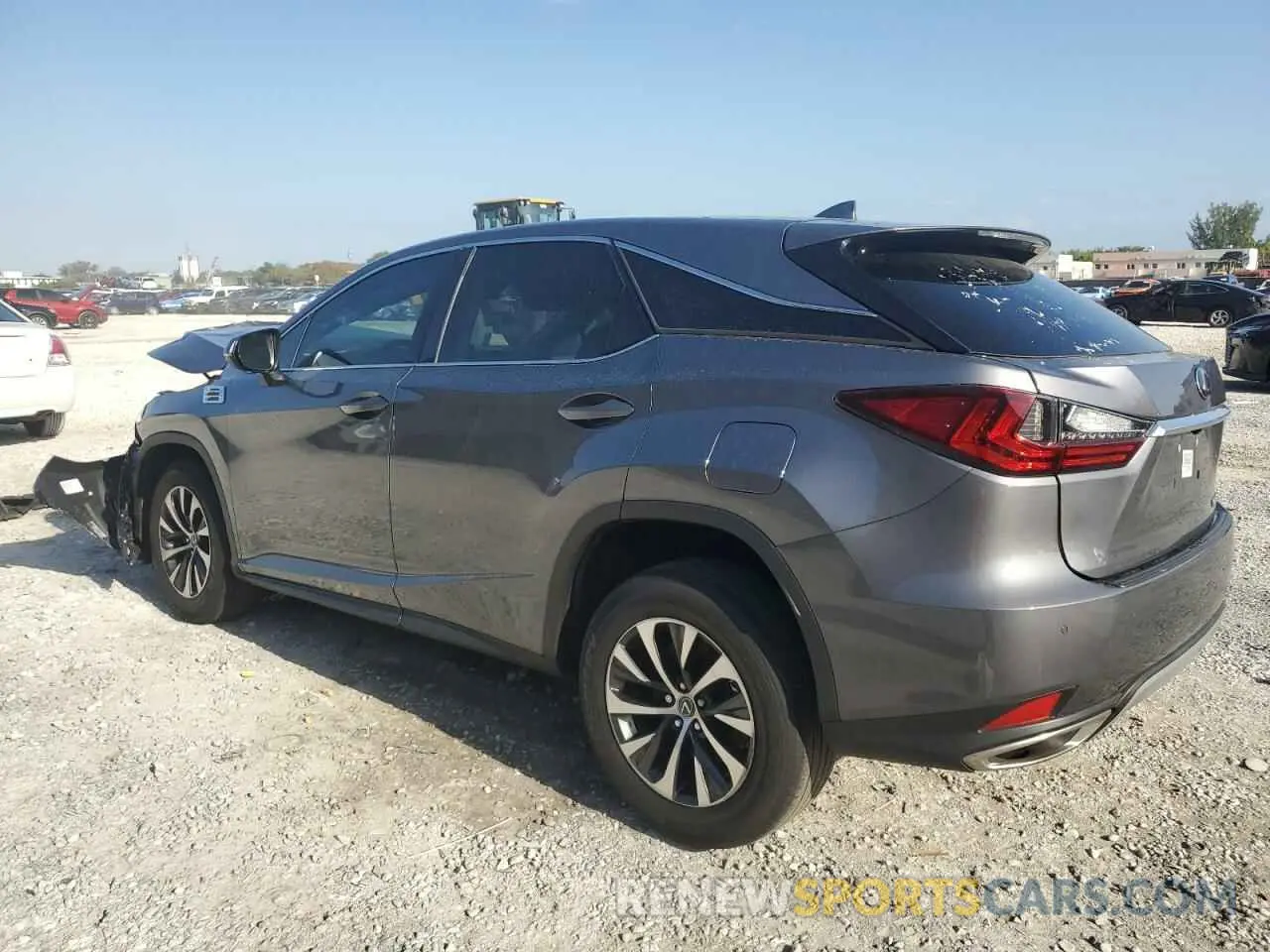 2 Photograph of a damaged car 2T2AZMAA2LC168320 LEXUS RX350 2020