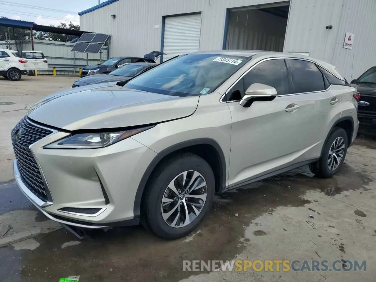 1 Photograph of a damaged car 2T2AZMAA6LC168904 LEXUS RX350 2020