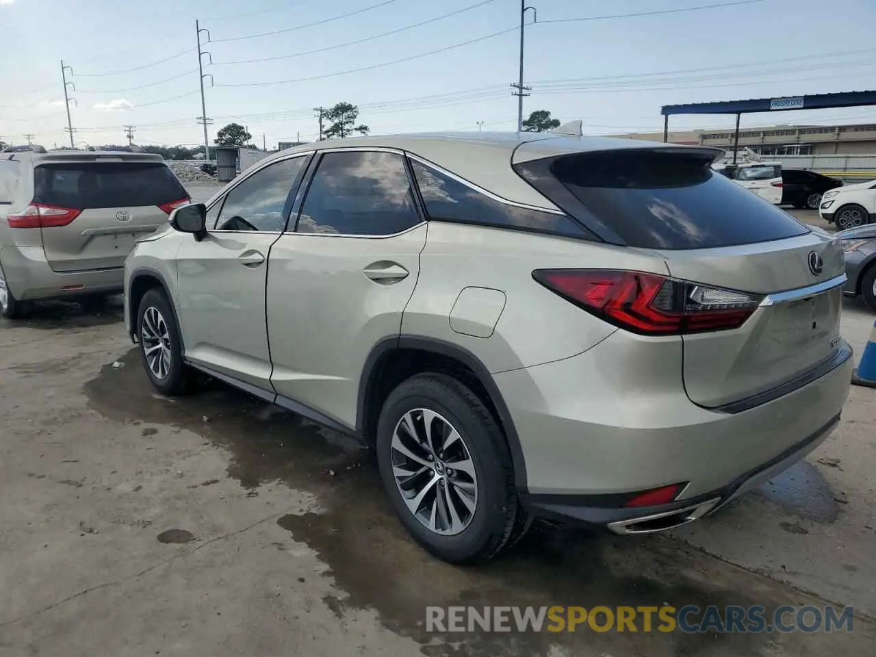 2 Photograph of a damaged car 2T2AZMAA6LC168904 LEXUS RX350 2020