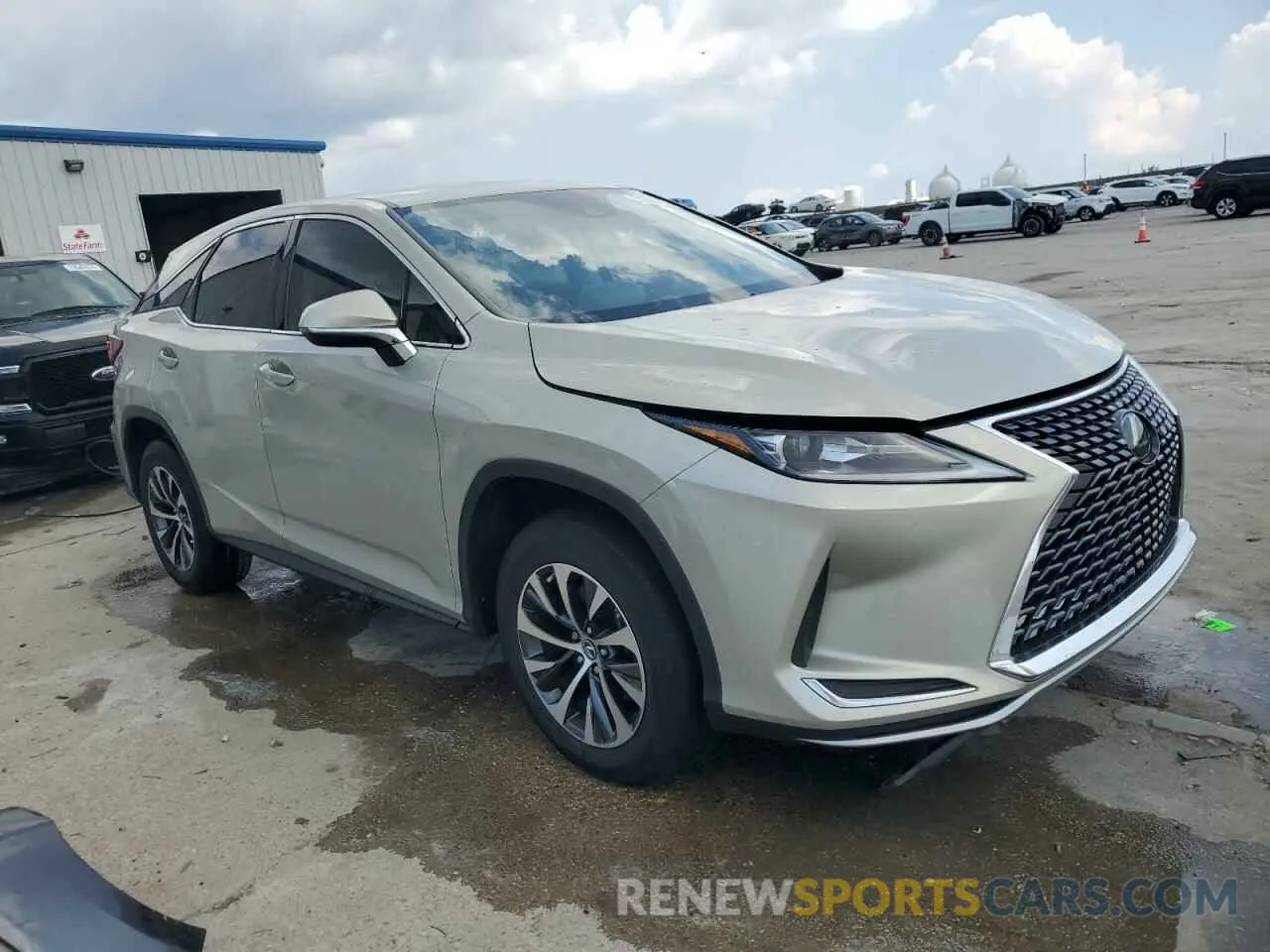4 Photograph of a damaged car 2T2AZMAA6LC168904 LEXUS RX350 2020