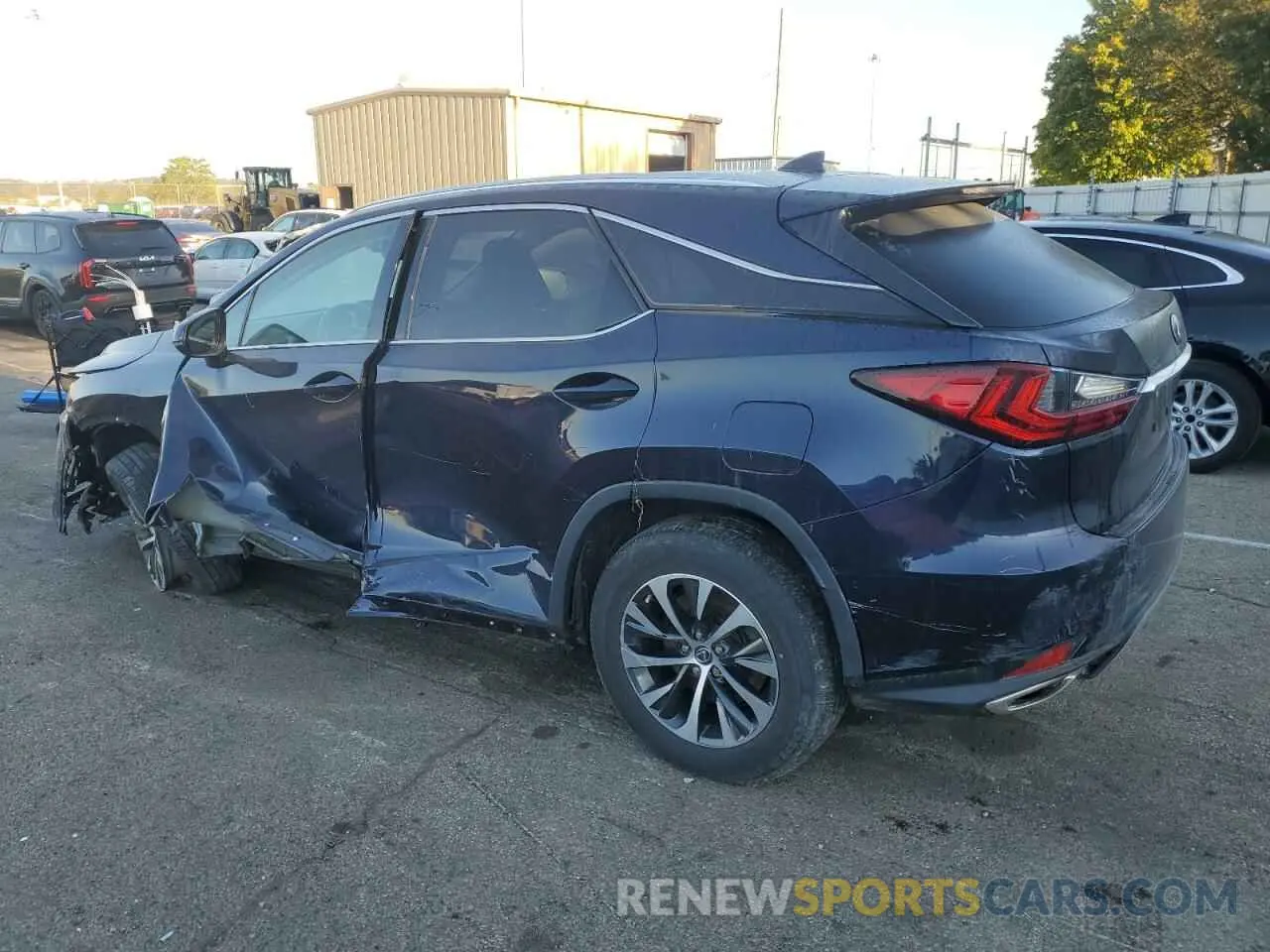 2 Photograph of a damaged car 2T2AZMDA8LC246532 LEXUS RX350 2020