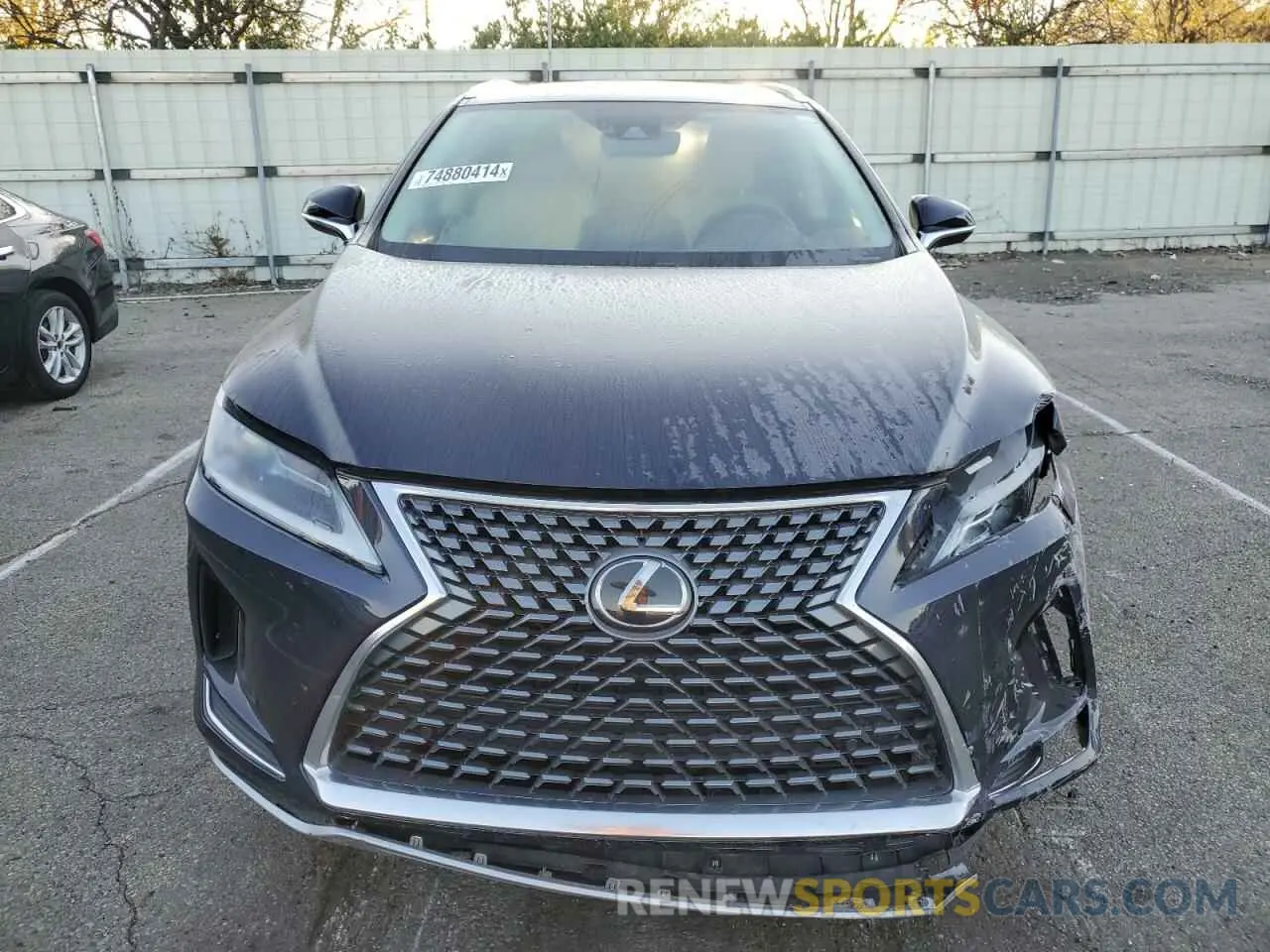 5 Photograph of a damaged car 2T2AZMDA8LC246532 LEXUS RX350 2020