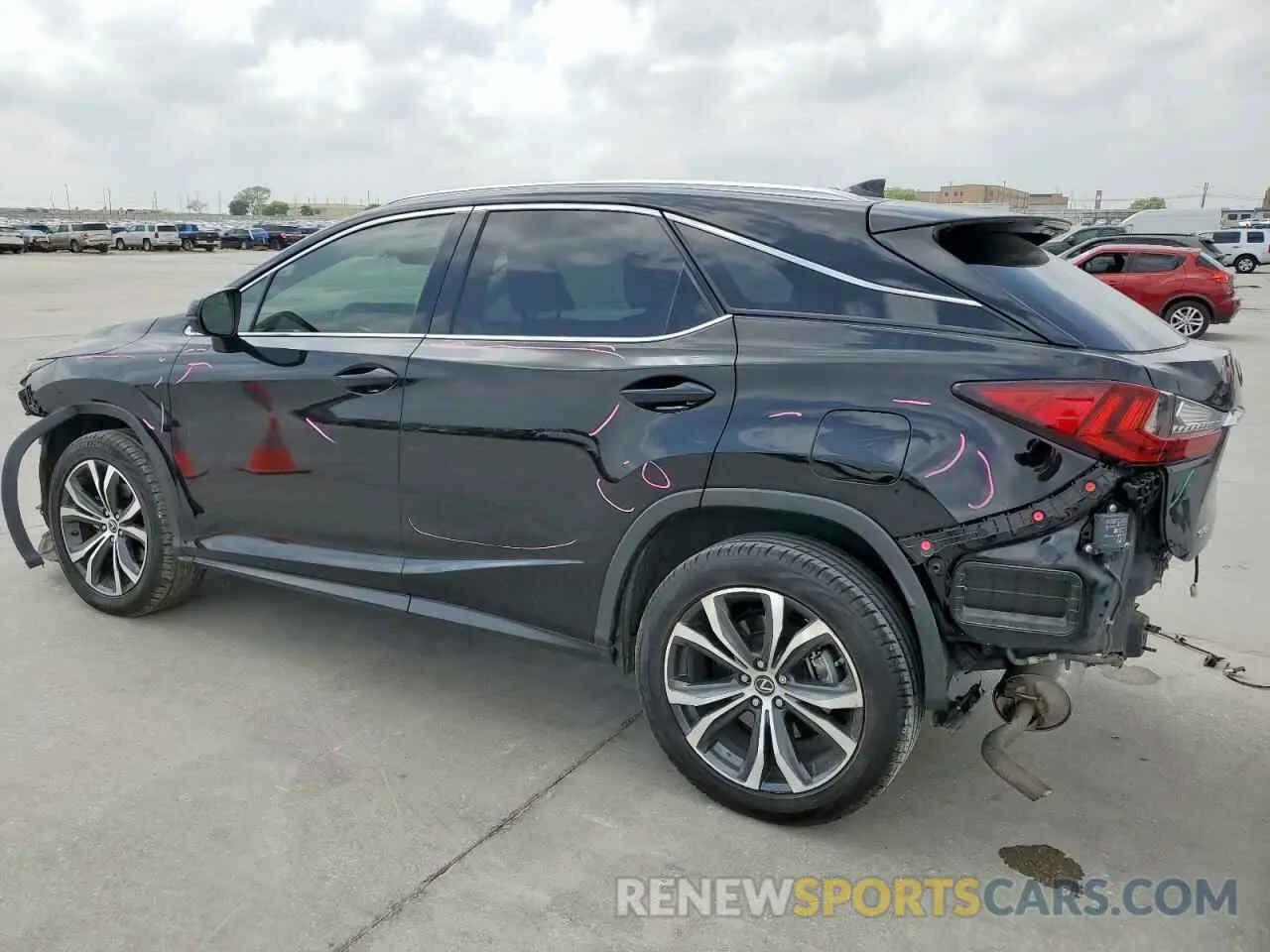 2 Фотография поврежденного автомобиля 2T2HZMAA0LC161879 LEXUS RX350 2020