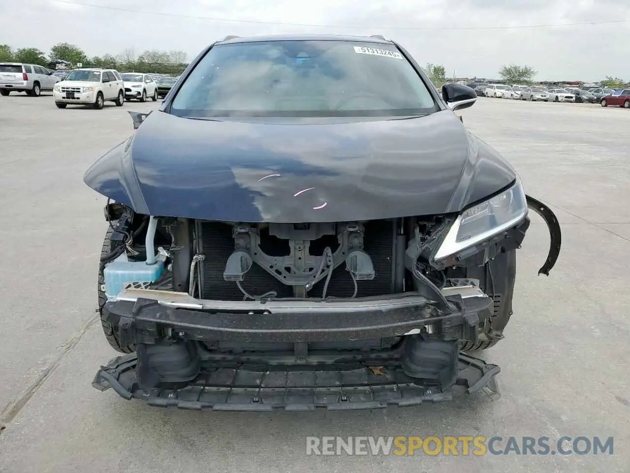 5 Фотография поврежденного автомобиля 2T2HZMAA0LC161879 LEXUS RX350 2020