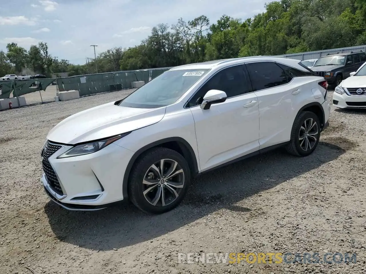 1 Фотография поврежденного автомобиля 2T2HZMAA2LC166971 LEXUS RX350 2020
