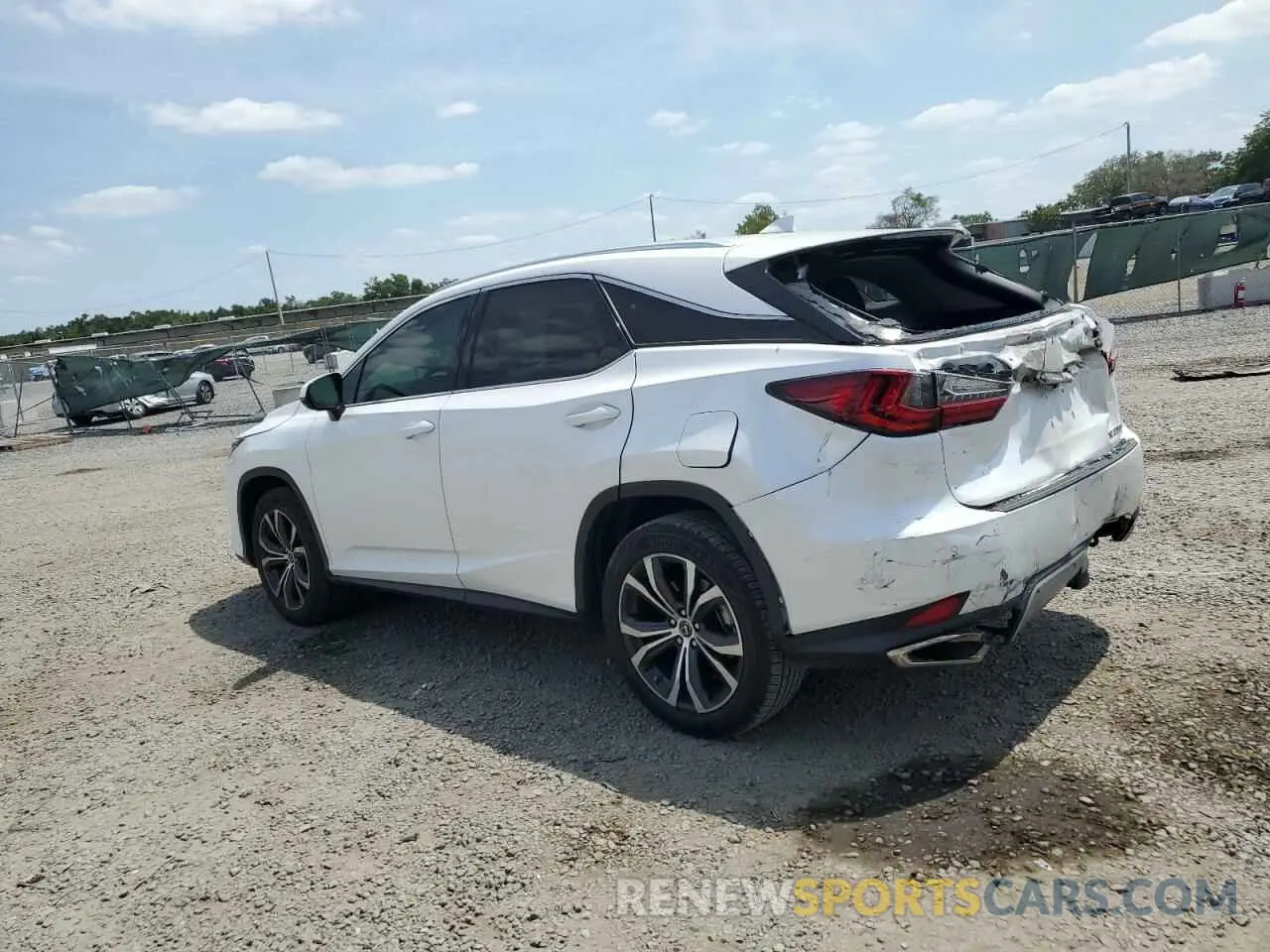 2 Фотография поврежденного автомобиля 2T2HZMAA2LC166971 LEXUS RX350 2020