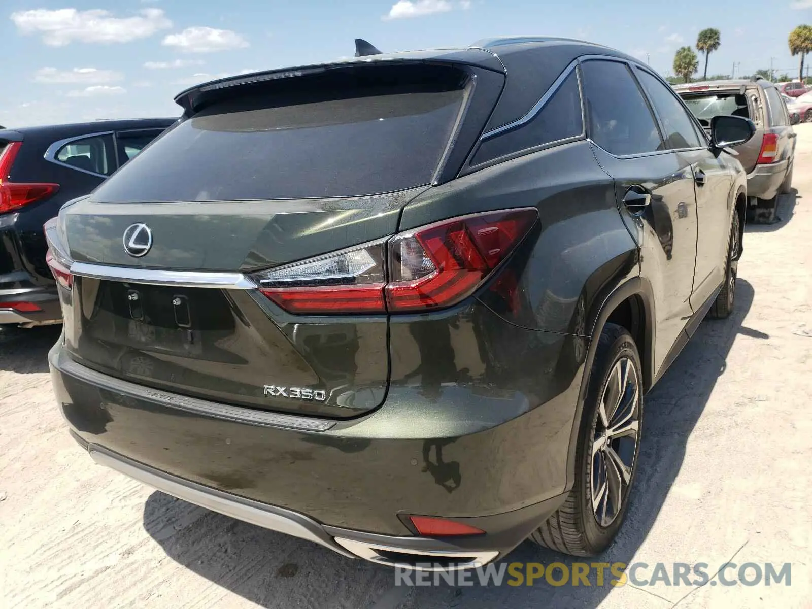 4 Photograph of a damaged car 2T2HZMAA3LC156983 LEXUS RX350 2020