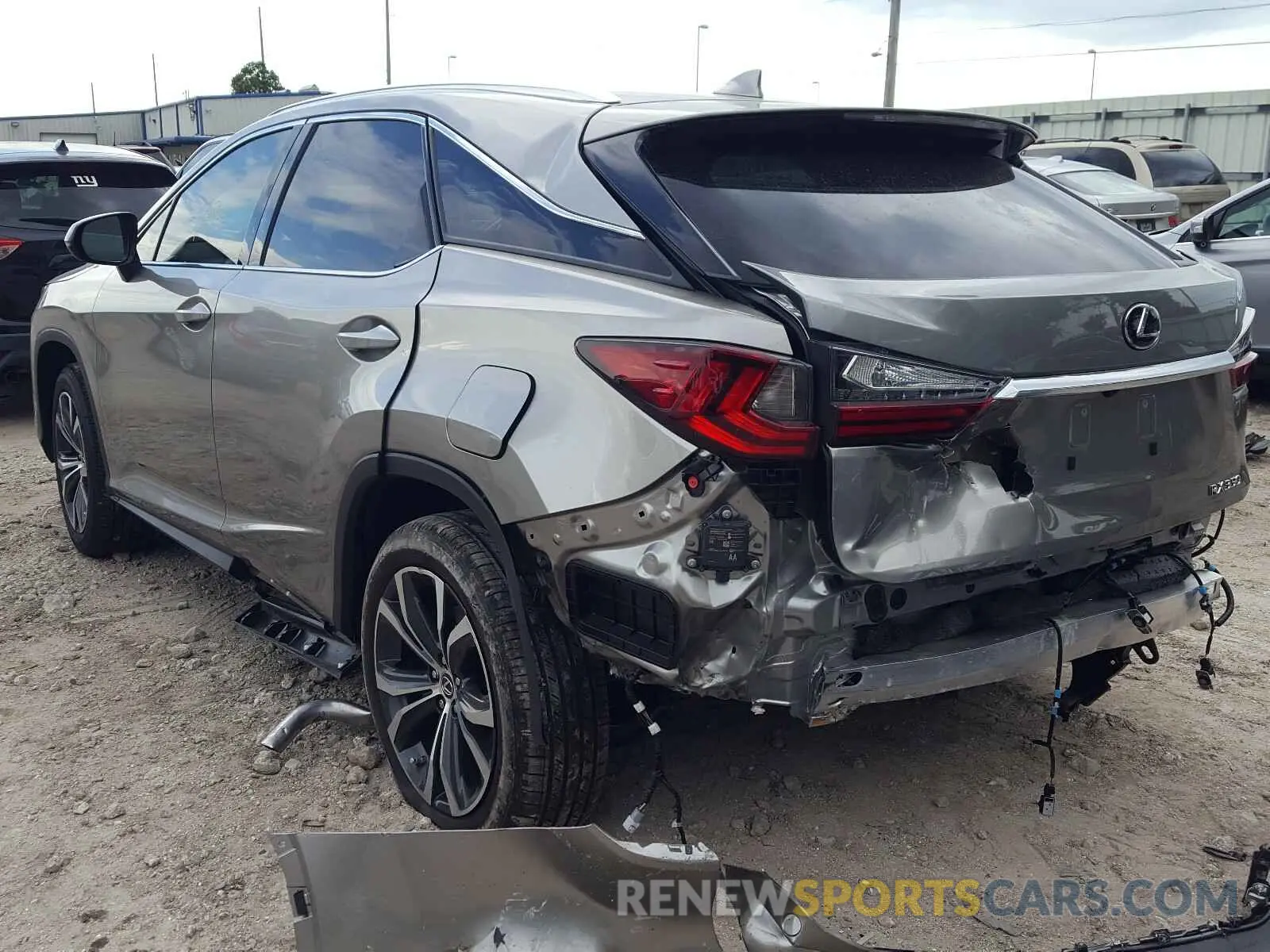 3 Photograph of a damaged car 2T2HZMAA4LC153963 LEXUS RX350 2020