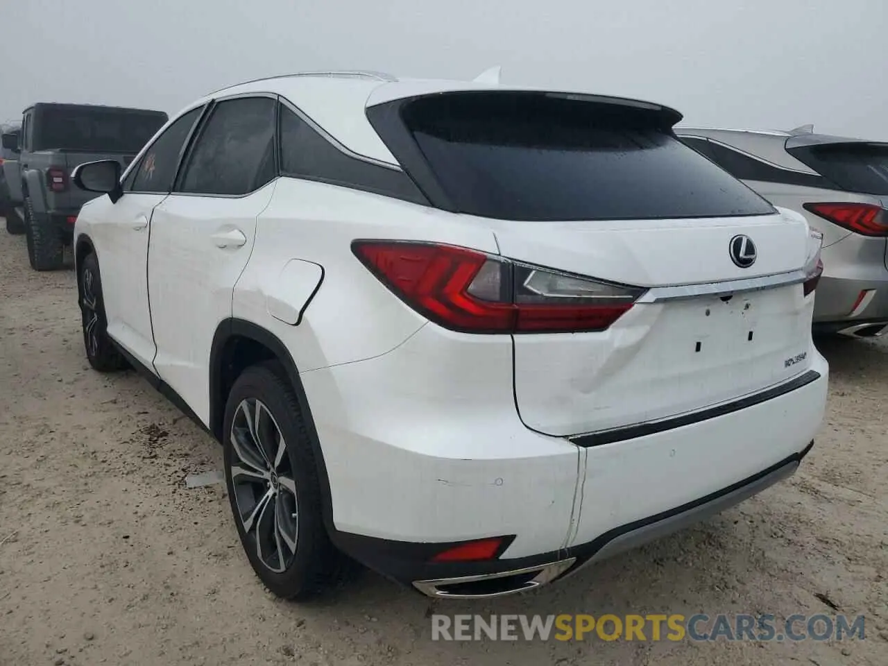 3 Фотография поврежденного автомобиля 2T2HZMAA4LC162971 LEXUS RX350 2020