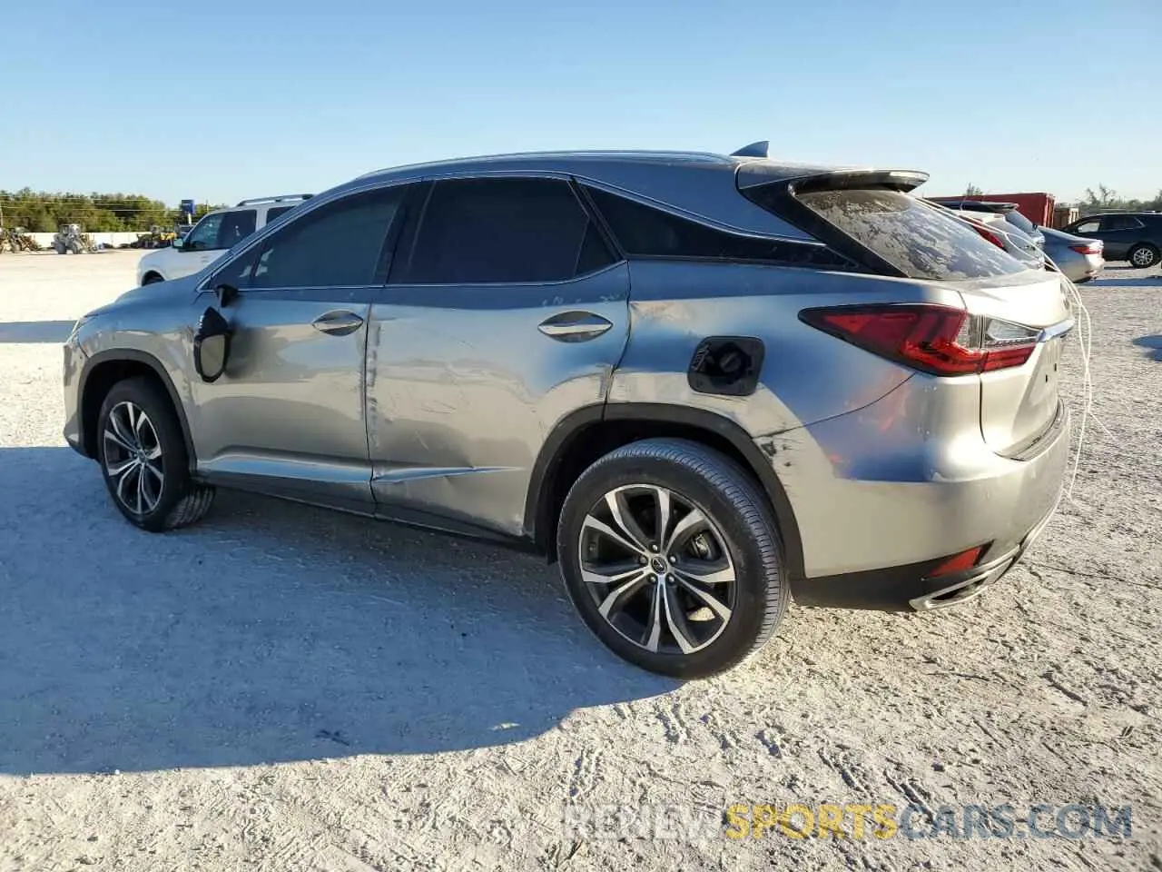 2 Photograph of a damaged car 2T2HZMAA4LC167104 LEXUS RX350 2020