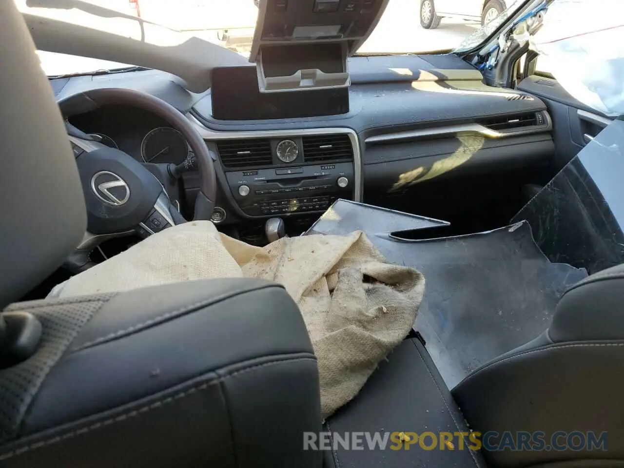 8 Photograph of a damaged car 2T2HZMAA4LC167104 LEXUS RX350 2020