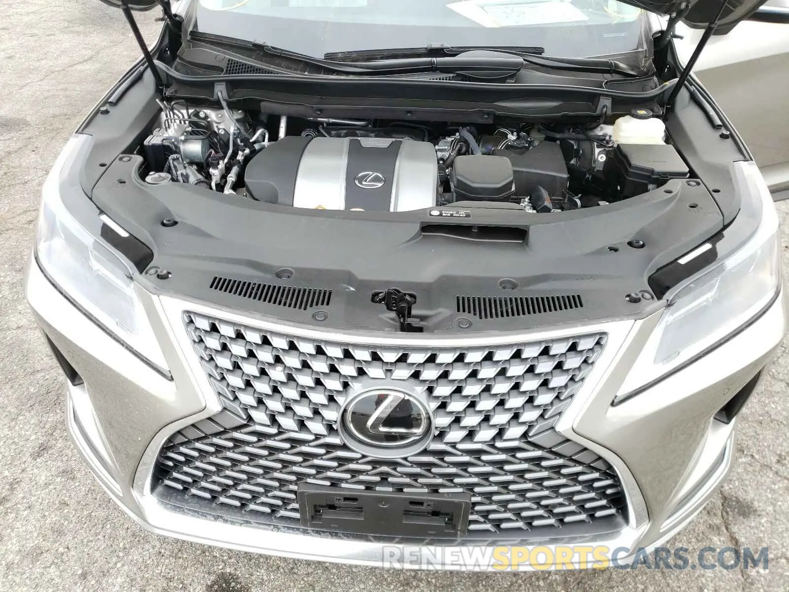 7 Photograph of a damaged car 2T2HZMAA4LC177650 LEXUS RX350 2020