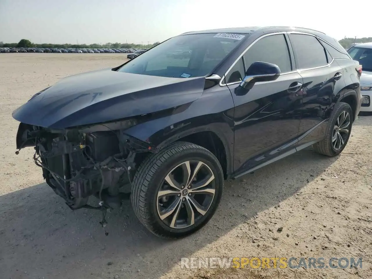 1 Фотография поврежденного автомобиля 2T2HZMAA5LC165832 LEXUS RX350 2020