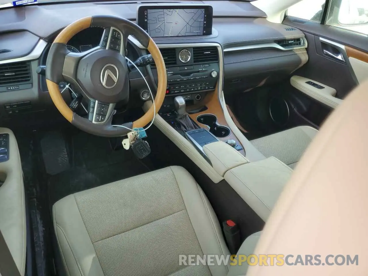 8 Фотография поврежденного автомобиля 2T2HZMAA5LC165832 LEXUS RX350 2020