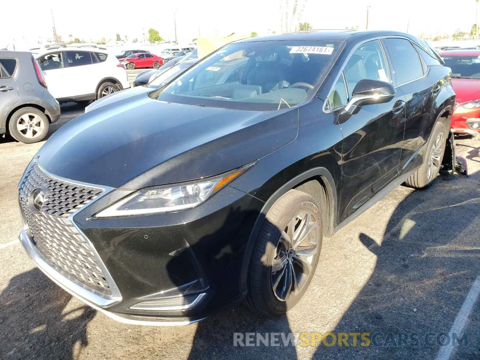2 Photograph of a damaged car 2T2HZMAA5LC171887 LEXUS RX350 2020