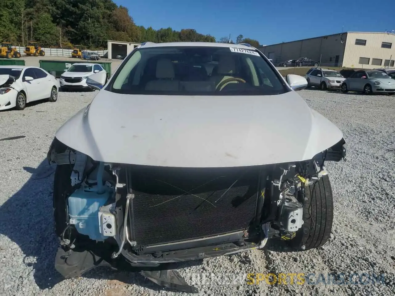 5 Photograph of a damaged car 2T2HZMAA5LC173817 LEXUS RX350 2020