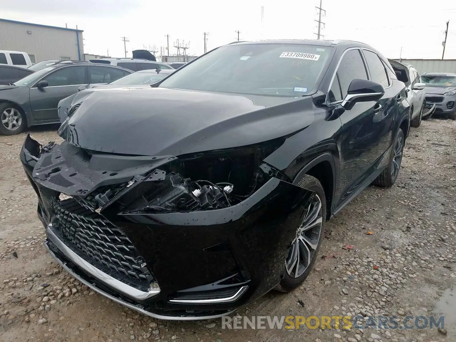 2 Photograph of a damaged car 2T2HZMAA6LC151504 LEXUS RX350 2020