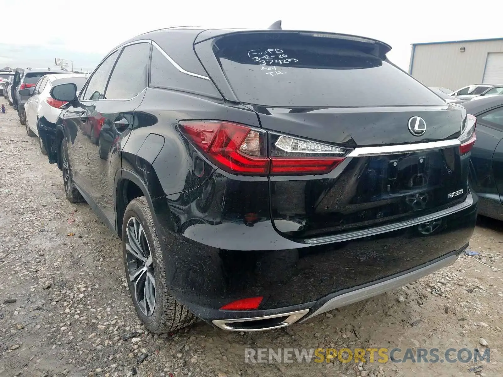 3 Photograph of a damaged car 2T2HZMAA6LC151504 LEXUS RX350 2020