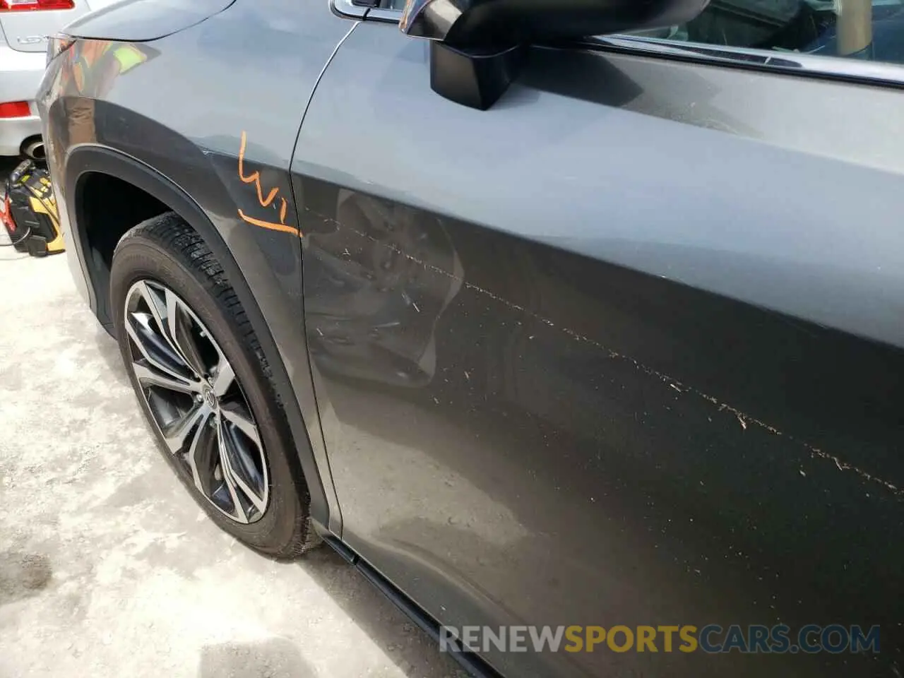 9 Фотография поврежденного автомобиля 2T2HZMAA6LC162745 LEXUS RX350 2020
