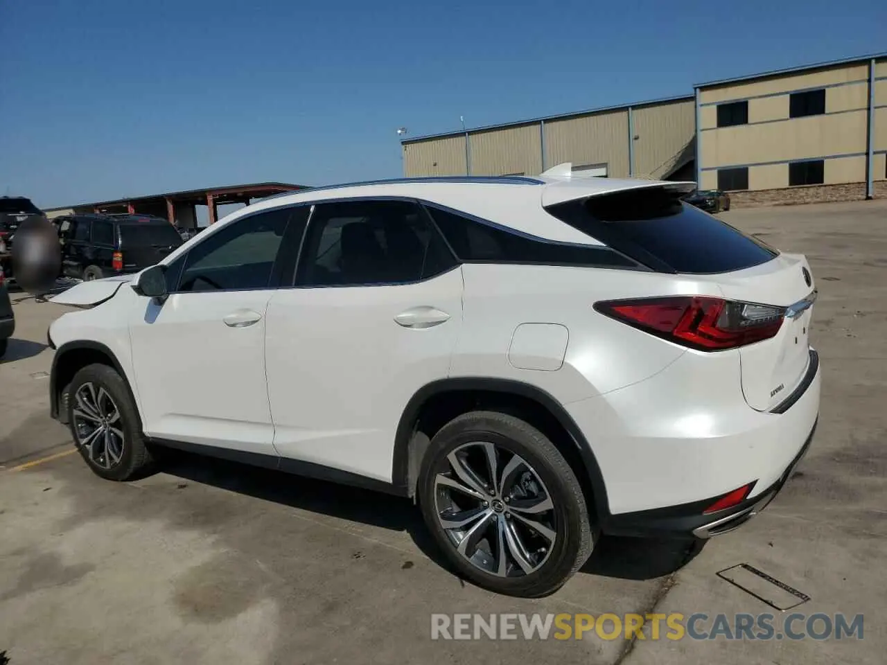 2 Фотография поврежденного автомобиля 2T2HZMAA7LC163189 LEXUS RX350 2020