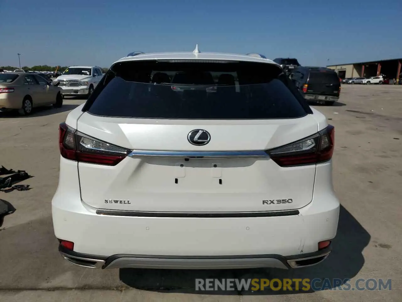 6 Фотография поврежденного автомобиля 2T2HZMAA7LC163189 LEXUS RX350 2020