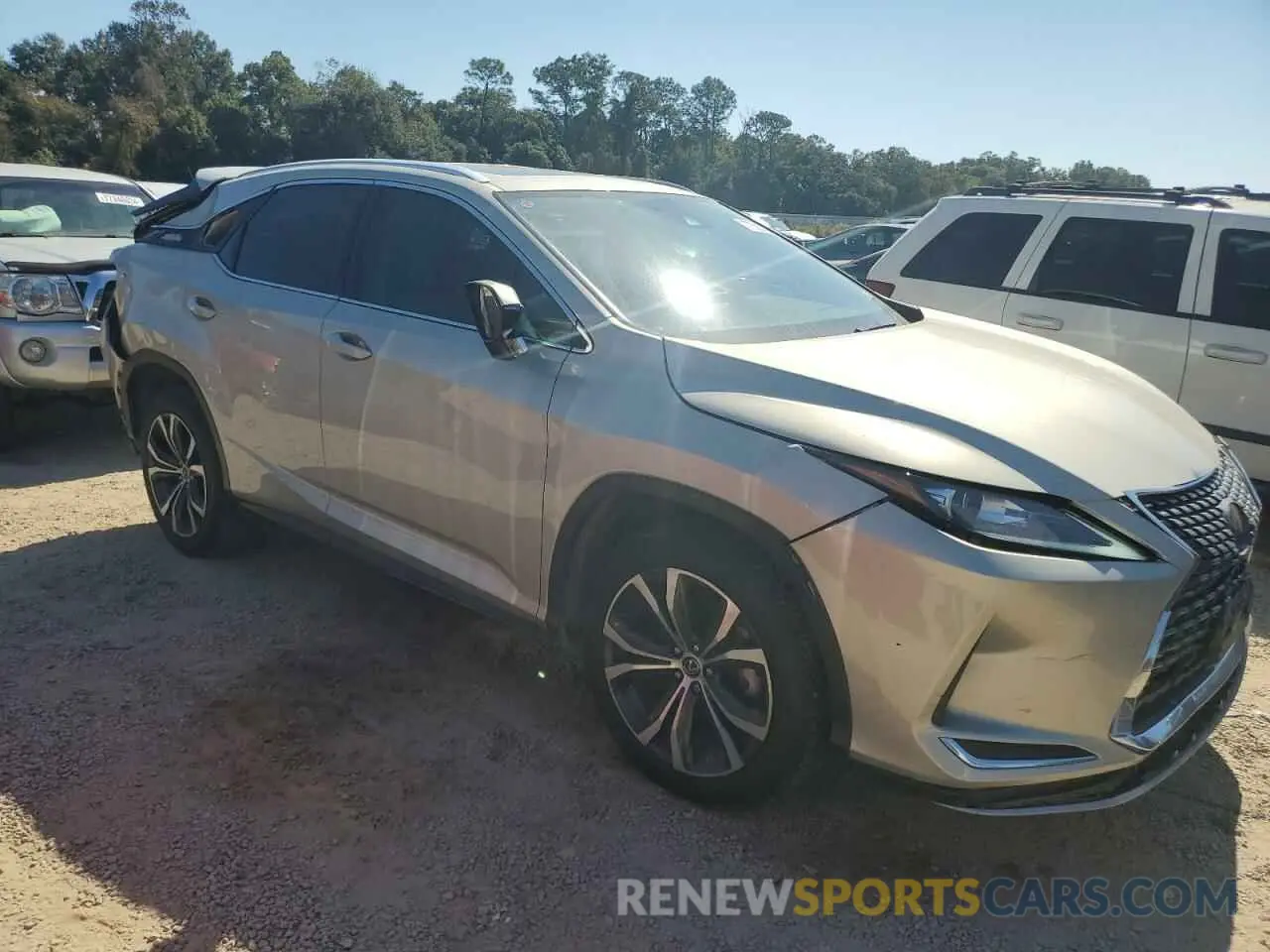 4 Photograph of a damaged car 2T2HZMAA7LC168442 LEXUS RX350 2020