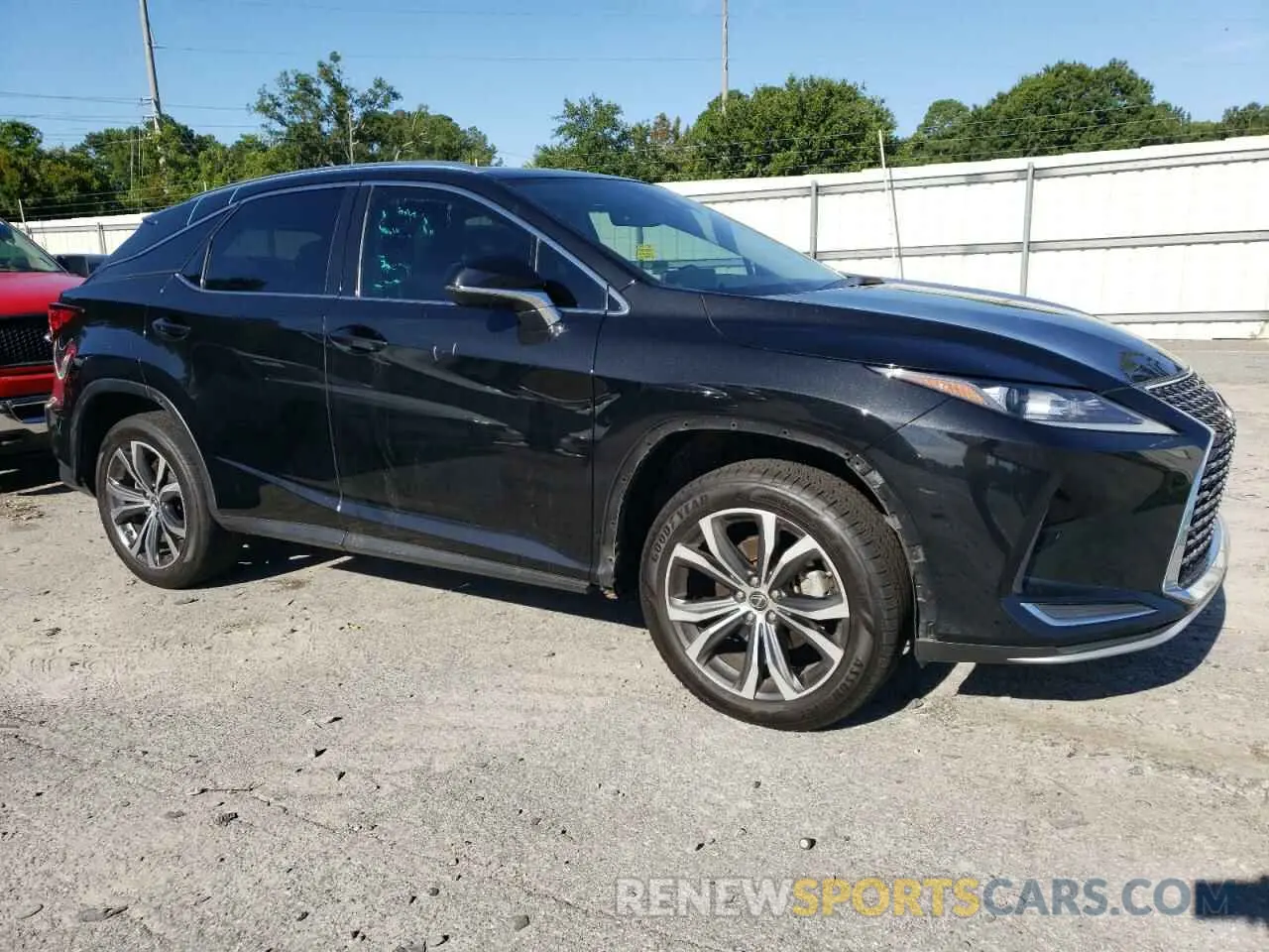 4 Photograph of a damaged car 2T2HZMAA7LC170272 LEXUS RX350 2020