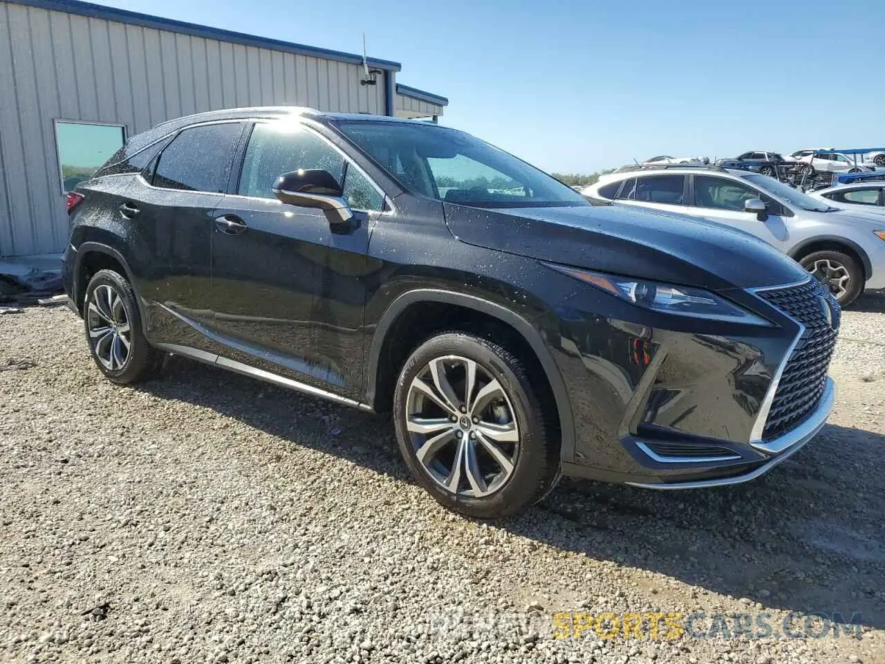4 Фотография поврежденного автомобиля 2T2HZMAA7LC171440 LEXUS RX350 2020
