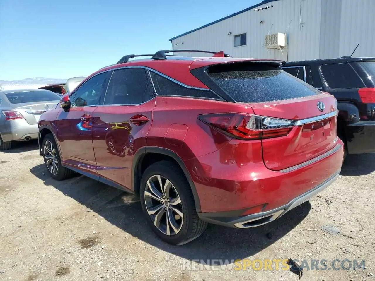 2 Фотография поврежденного автомобиля 2T2HZMAA8LC162004 LEXUS RX350 2020