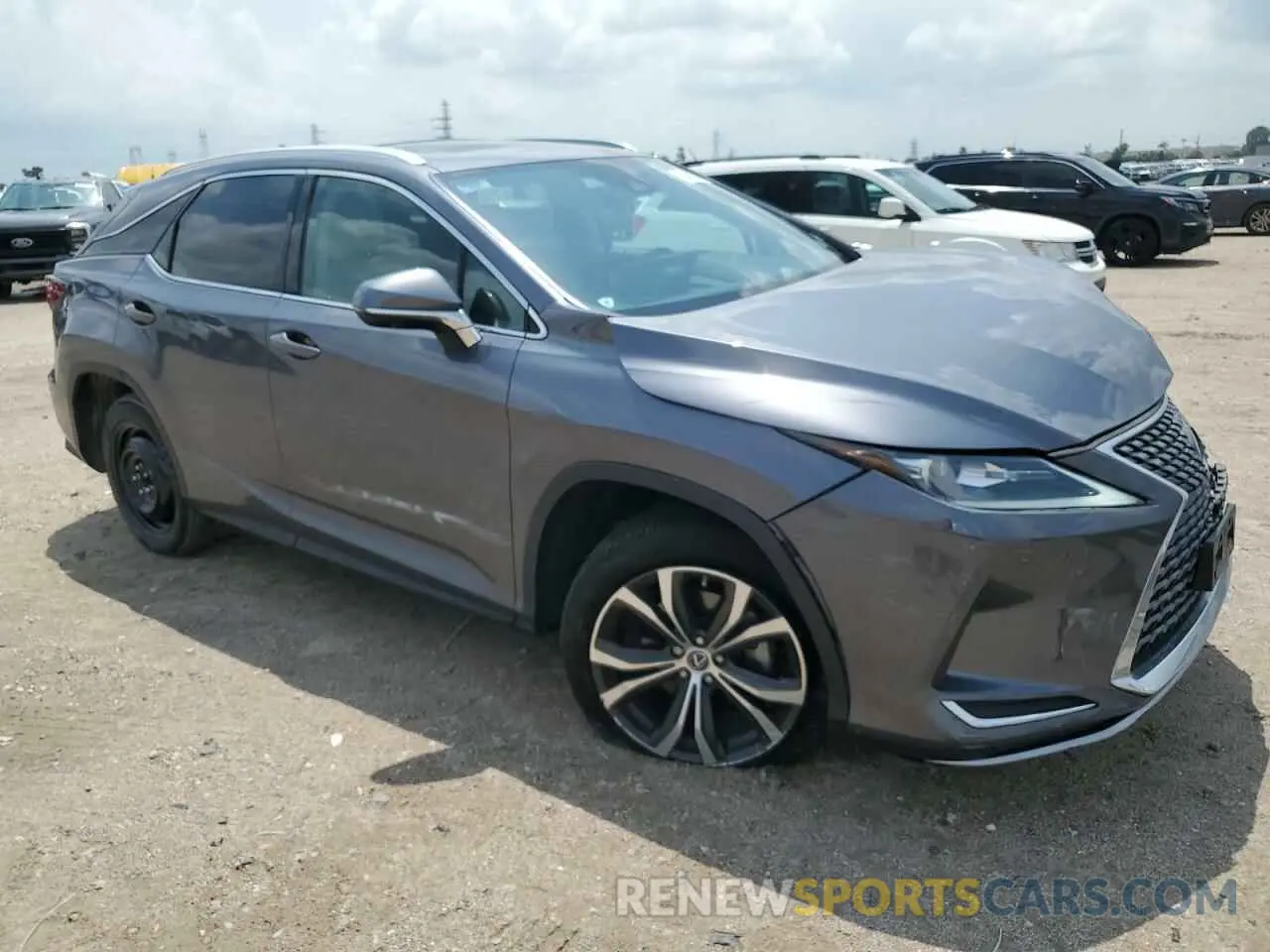 4 Photograph of a damaged car 2T2HZMAA8LC176677 LEXUS RX350 2020