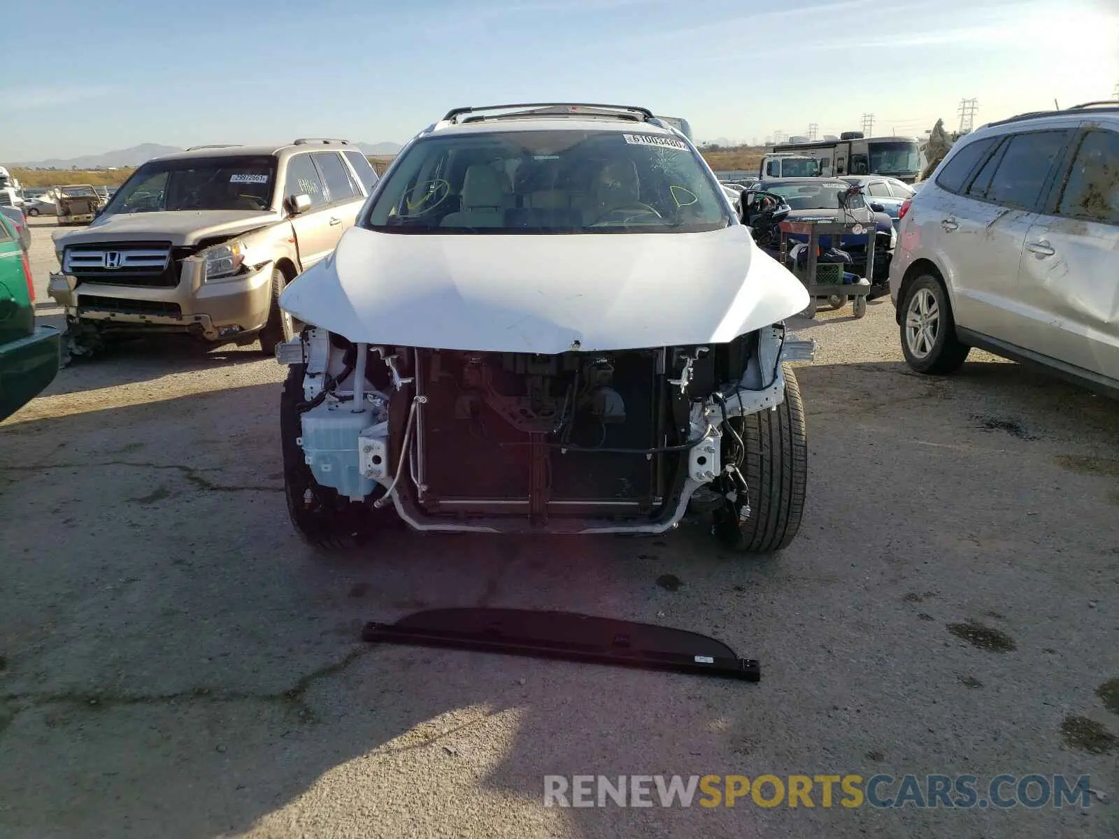 9 Photograph of a damaged car 2T2HZMAA8LC181720 LEXUS RX350 2020