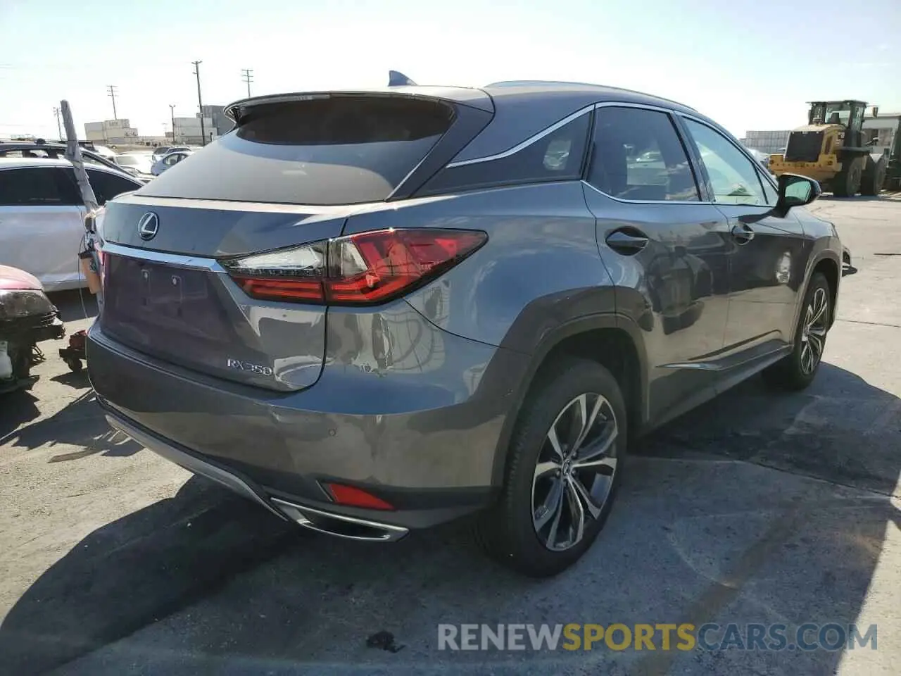 4 Фотография поврежденного автомобиля 2T2HZMAA9LC162450 LEXUS RX350 2020