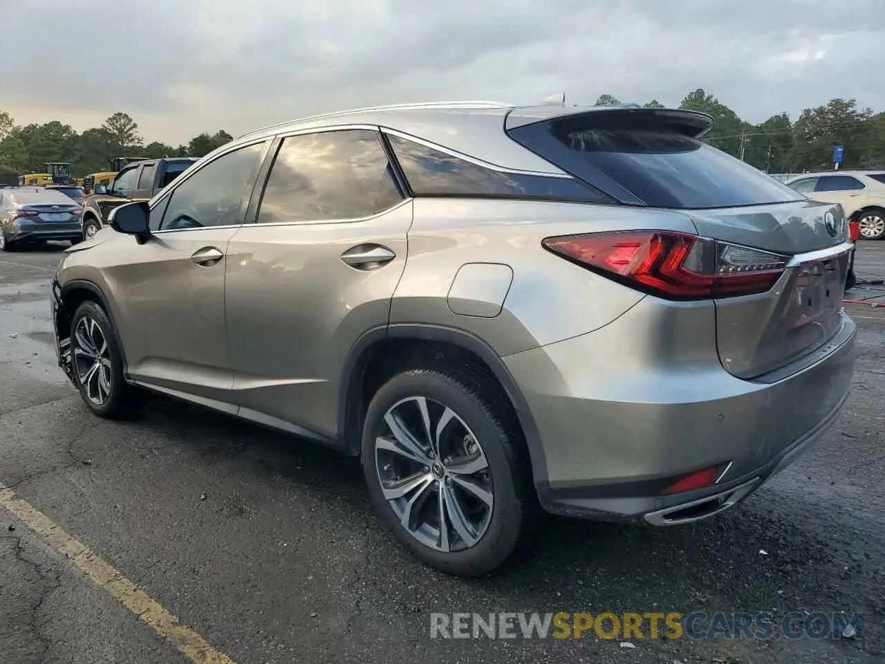 2 Photograph of a damaged car 2T2HZMAA9LC181872 LEXUS RX350 2020