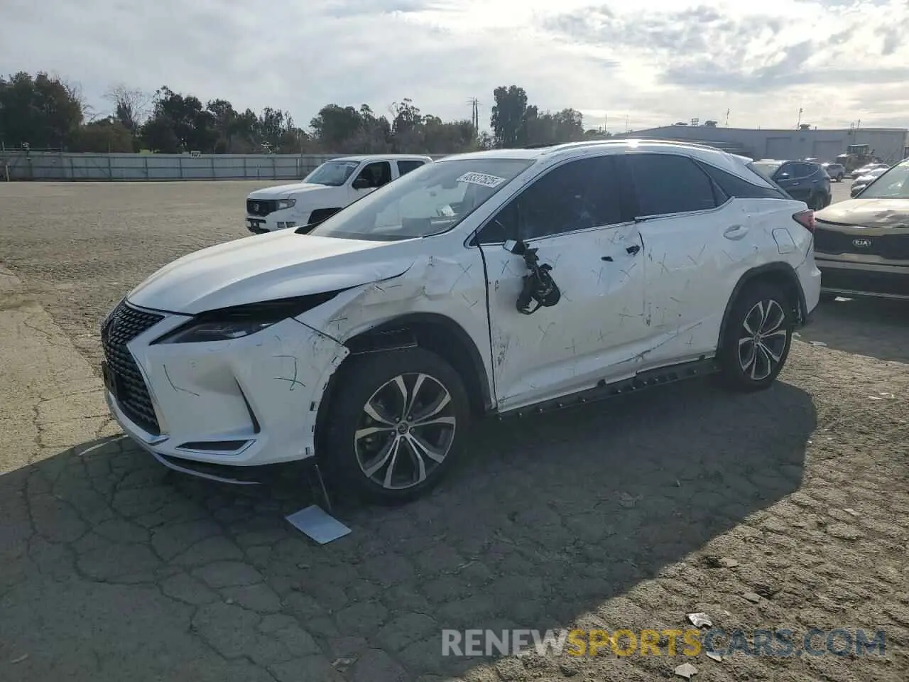 1 Фотография поврежденного автомобиля 2T2HZMDA0LC230663 LEXUS RX350 2020