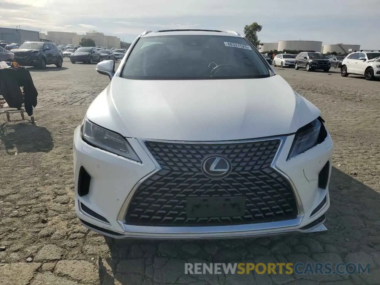 5 Фотография поврежденного автомобиля 2T2HZMDA0LC230663 LEXUS RX350 2020