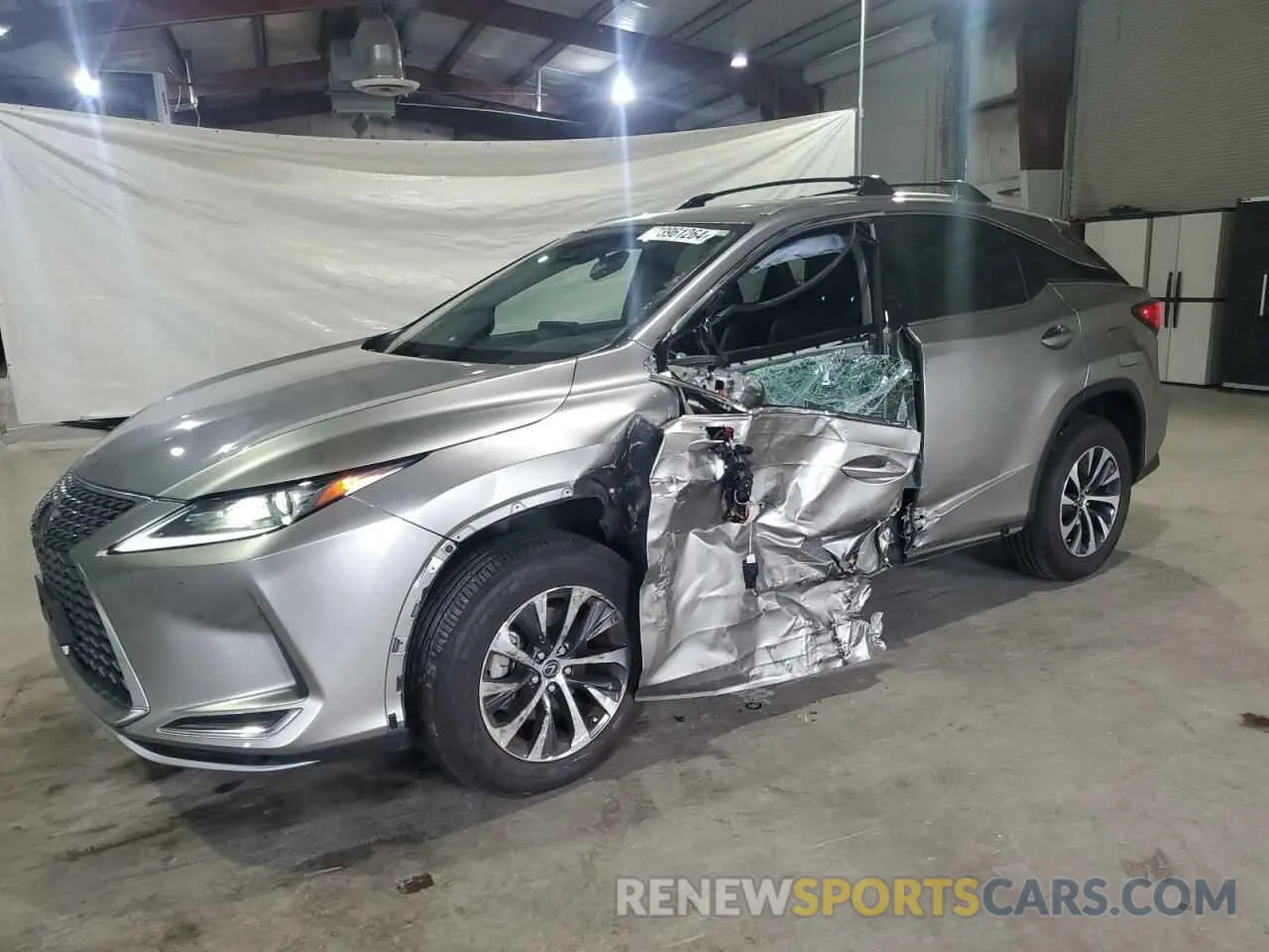 1 Фотография поврежденного автомобиля 2T2HZMDA0LC236883 LEXUS RX350 2020