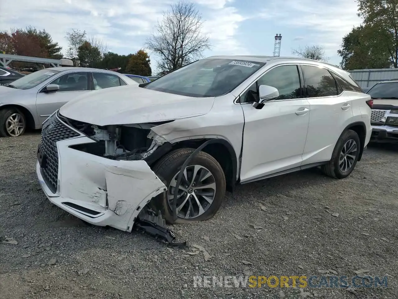 1 Photograph of a damaged car 2T2HZMDA0LC240254 LEXUS RX350 2020