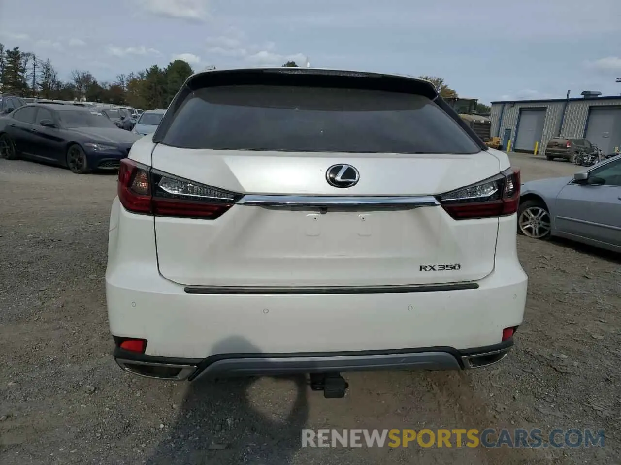 6 Photograph of a damaged car 2T2HZMDA0LC240254 LEXUS RX350 2020