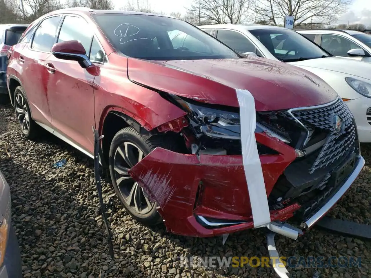 4 Photograph of a damaged car 2T2HZMDA1LC217100 LEXUS RX350 2020