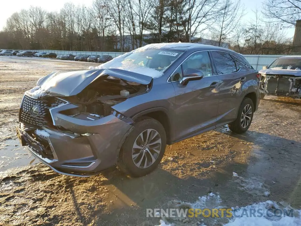 1 Photograph of a damaged car 2T2HZMDA2LC234391 LEXUS RX350 2020