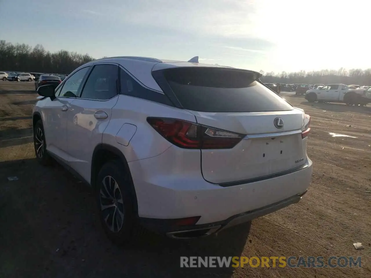 3 Фотография поврежденного автомобиля 2T2HZMDA2LC252180 LEXUS RX350 2020