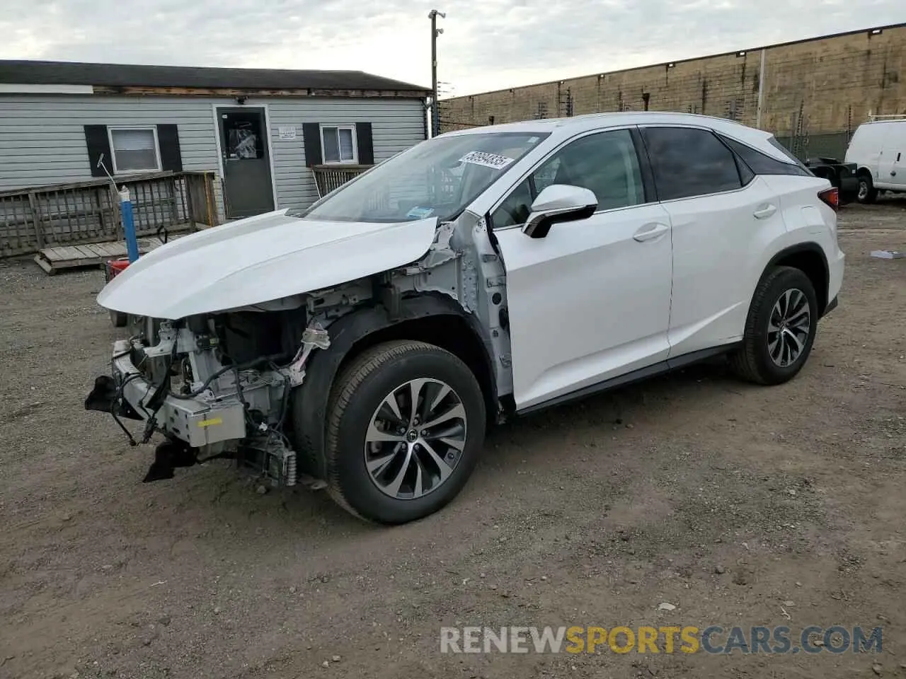1 Фотография поврежденного автомобиля 2T2HZMDA3LC221455 LEXUS RX350 2020