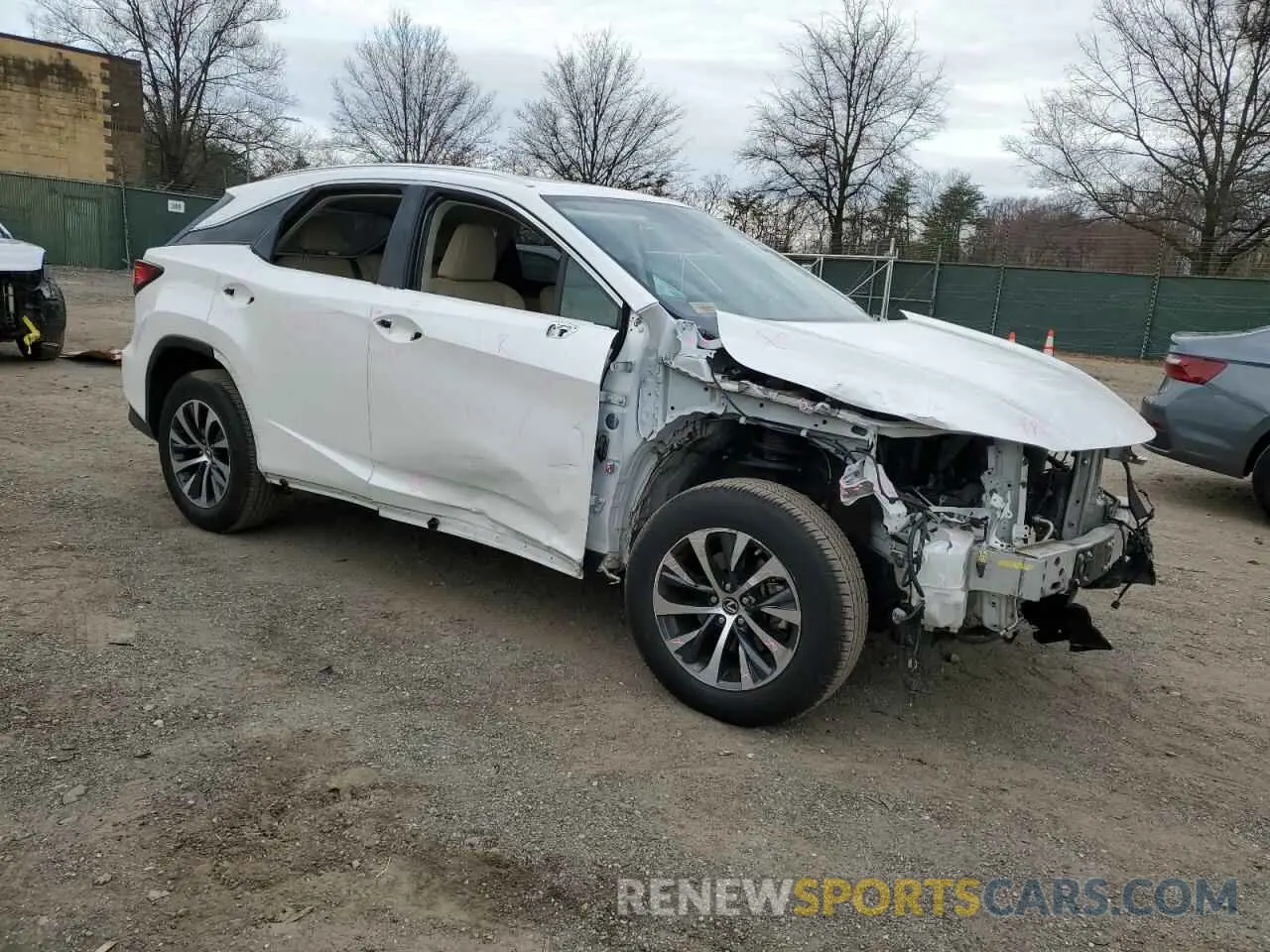 4 Фотография поврежденного автомобиля 2T2HZMDA3LC221455 LEXUS RX350 2020