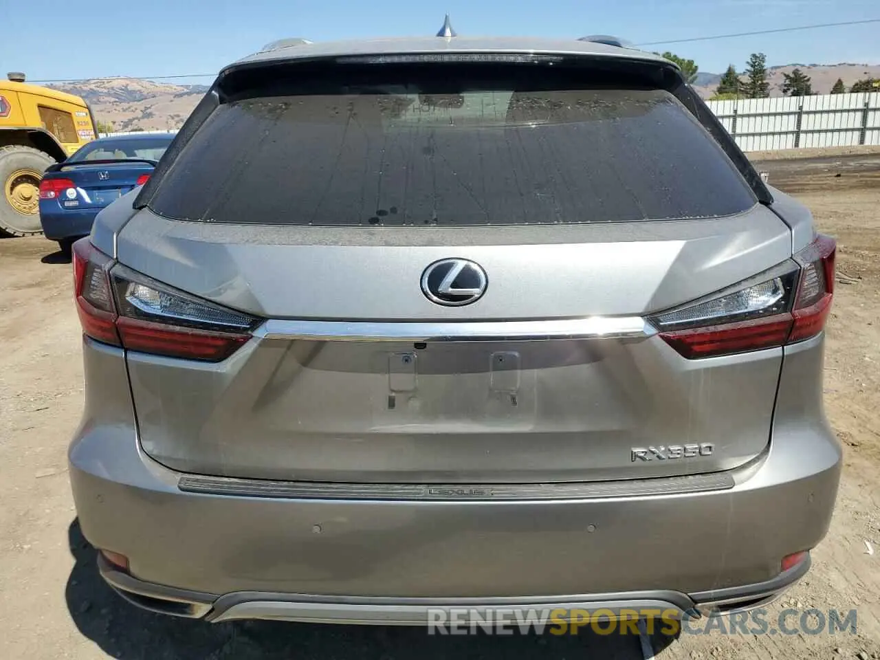 6 Фотография поврежденного автомобиля 2T2HZMDA3LC241771 LEXUS RX350 2020